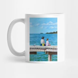 Fishing with Mum Mug